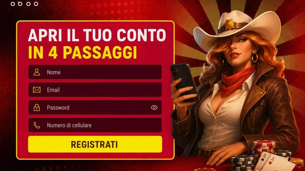modulo di registrazione con campi dati personali